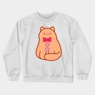 Gingerbread Cat Crewneck Sweatshirt